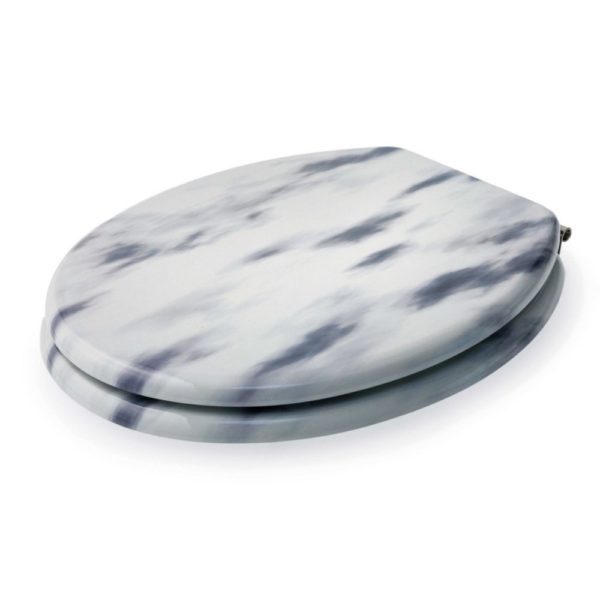 Madison marble effect toilet seat