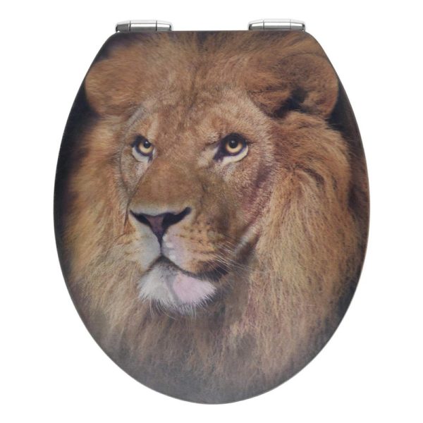 3D Lion toilet seat