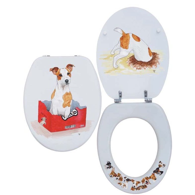 Jack Russell toilet seat
