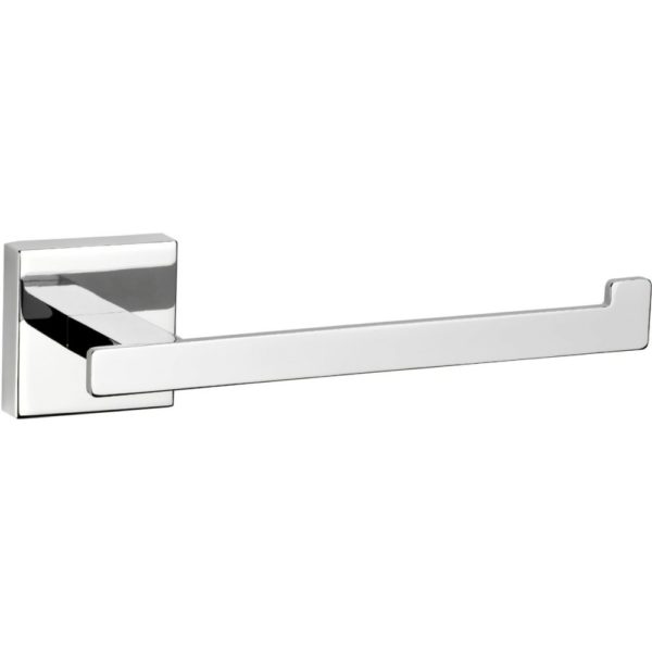 square design chrome tolet roll holder