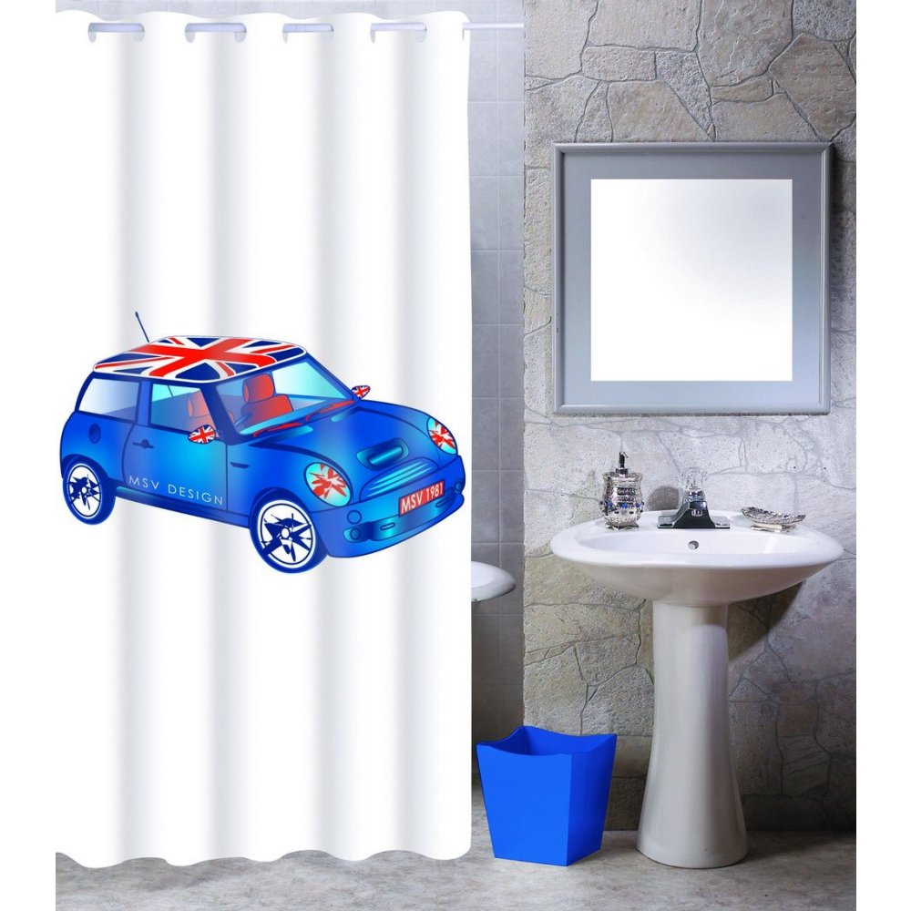 MSV shower curtain