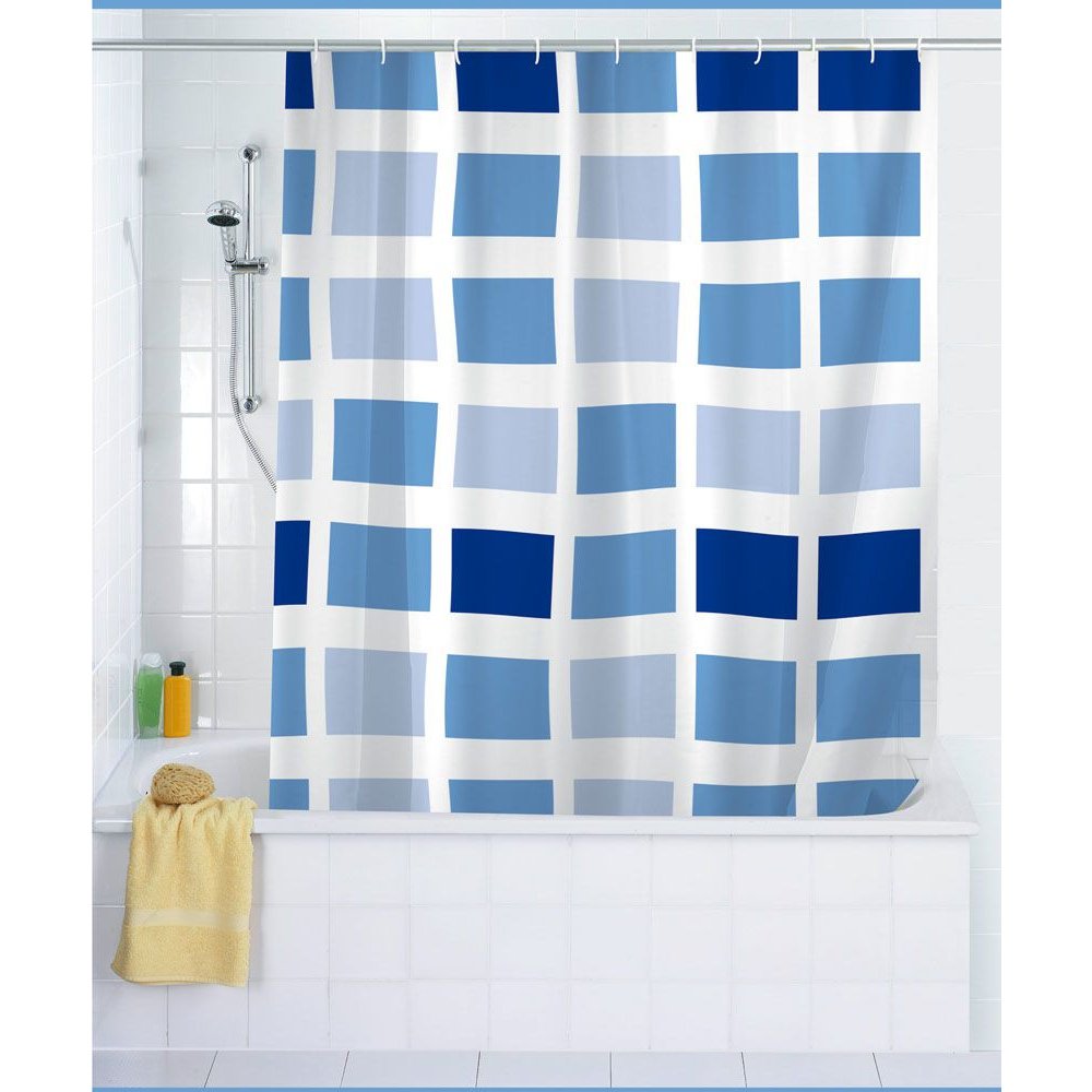 Mosaic shower curtain