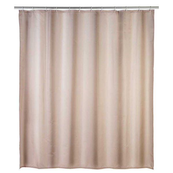 Wenko beige shower curtain