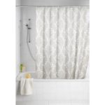 Baroque anti-mould shower curtain