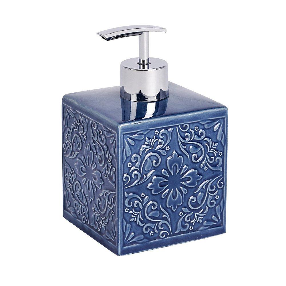 Ceramic Soap Dispenser Cordoba blue