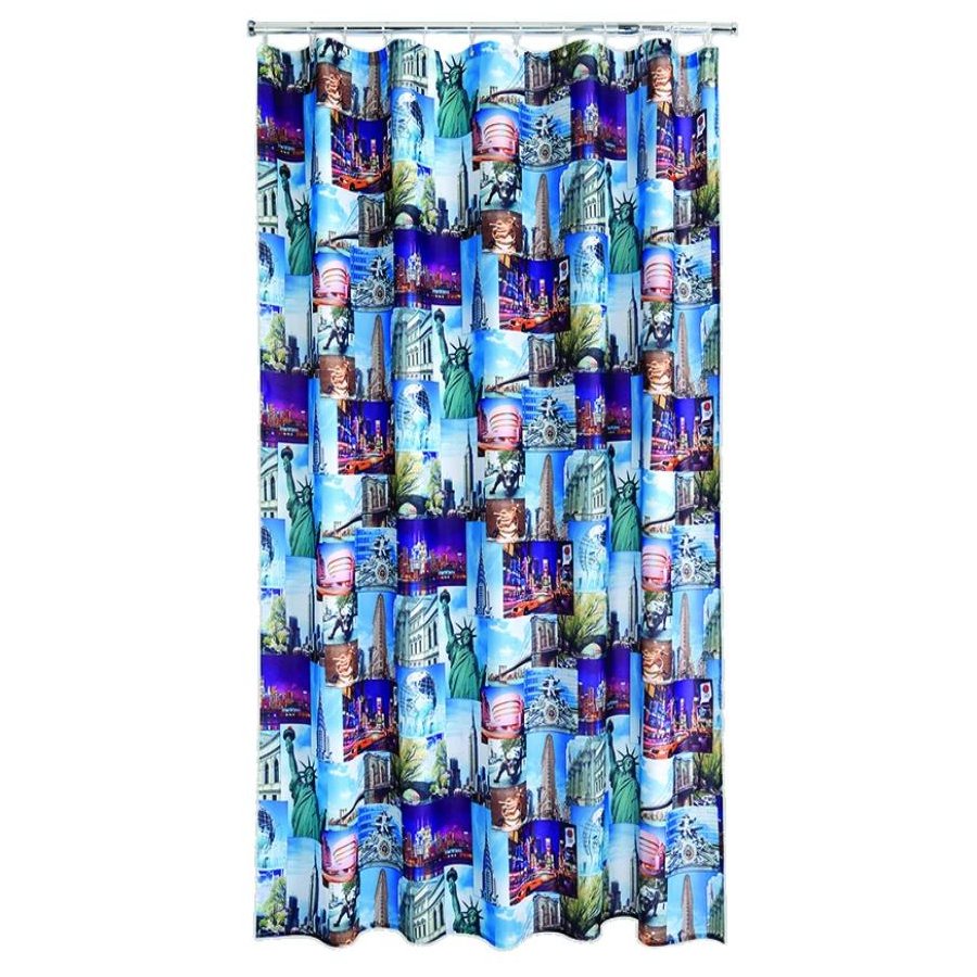 Aqualona NYC shower curtain