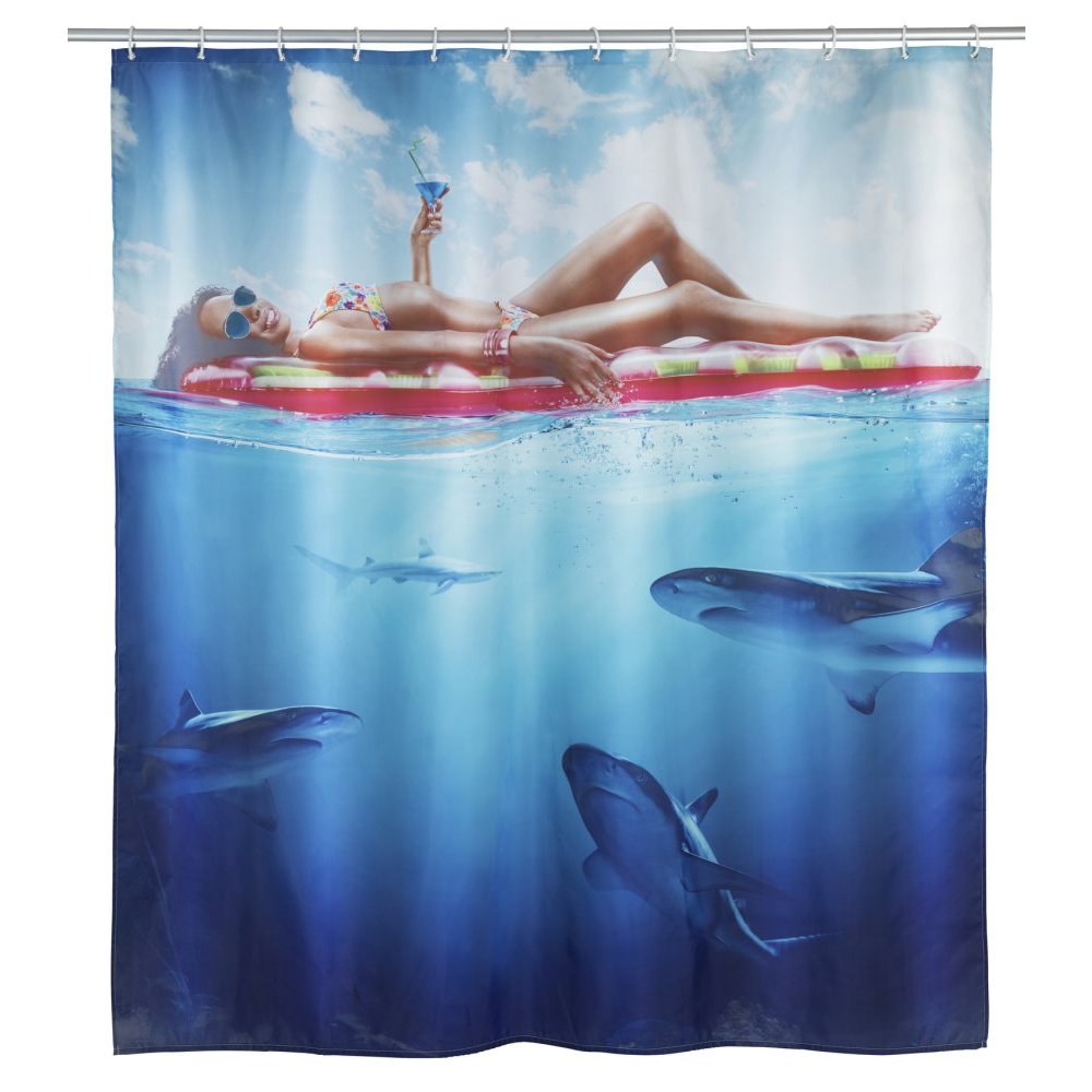 Cool Lady shower curtain
