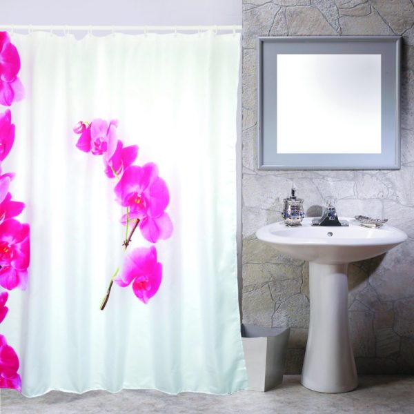 Lanyu shower curtain