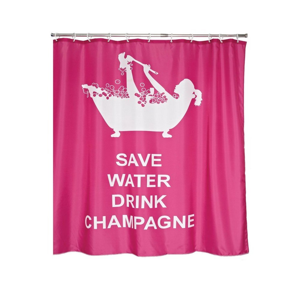 Save water shower curtain