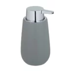 Wenko Badi Matt Grey Ceramic Soap Dispenser 23648100