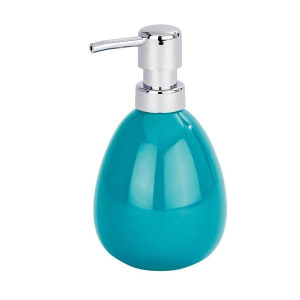 Wenko Polaris petrol blue soap dispenser