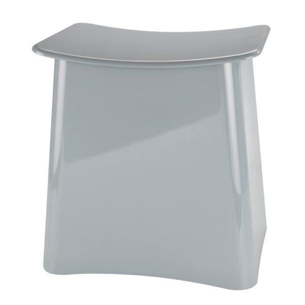 Wenko Wing grey laundry stool
