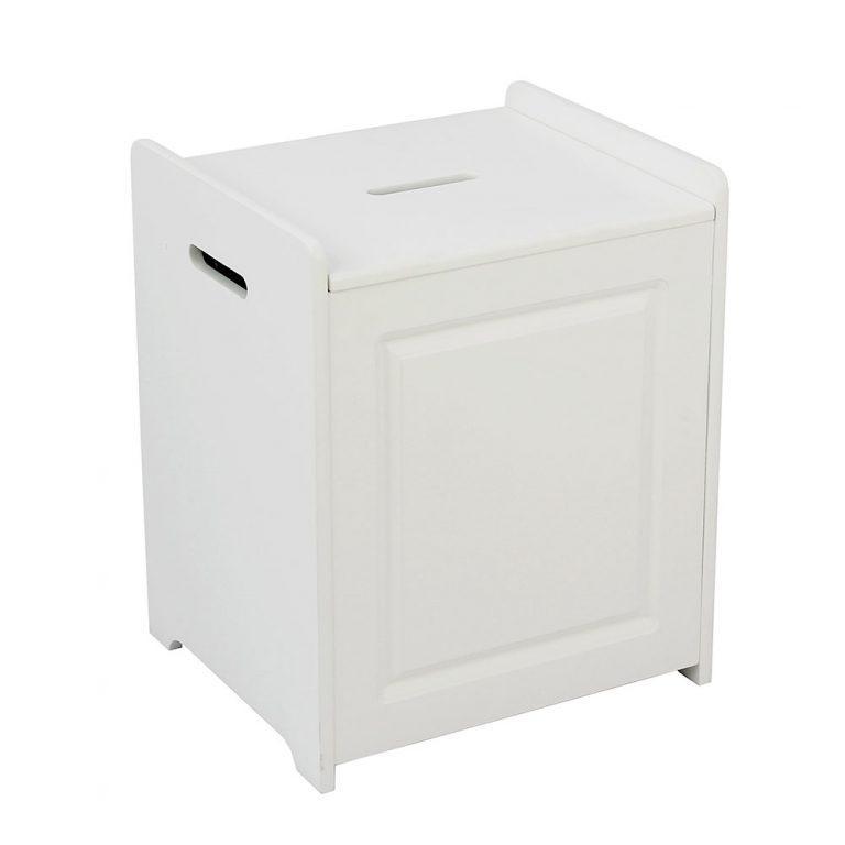 White laundry box