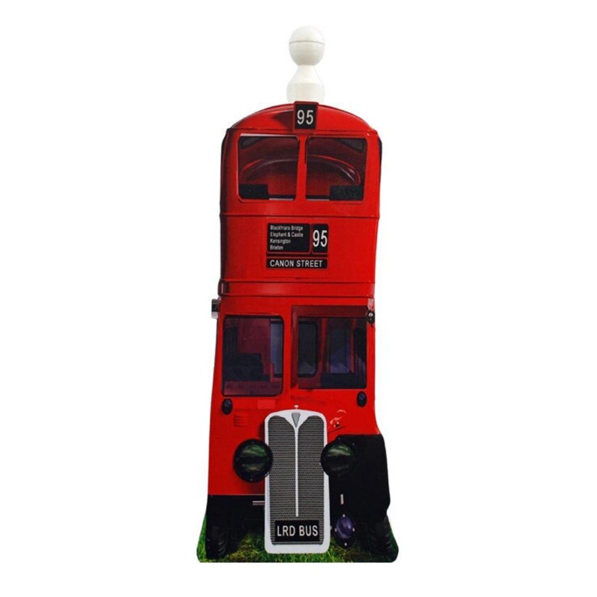 Red London Bus Roll Holder