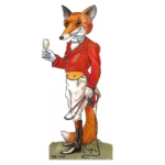Mr Fox Roll Holder