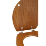 Premier Housewares Light Oak Veneer Toilet Seat 1604105