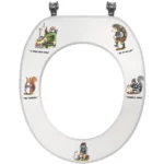 Looprints Home Grown Funny Soft Closing Toilet Seat